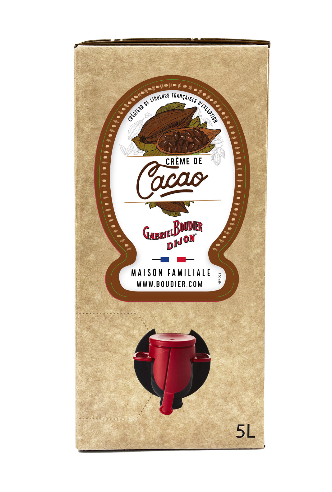 Gabriel Boudier White Cacao Liqueur 15% 5000ml