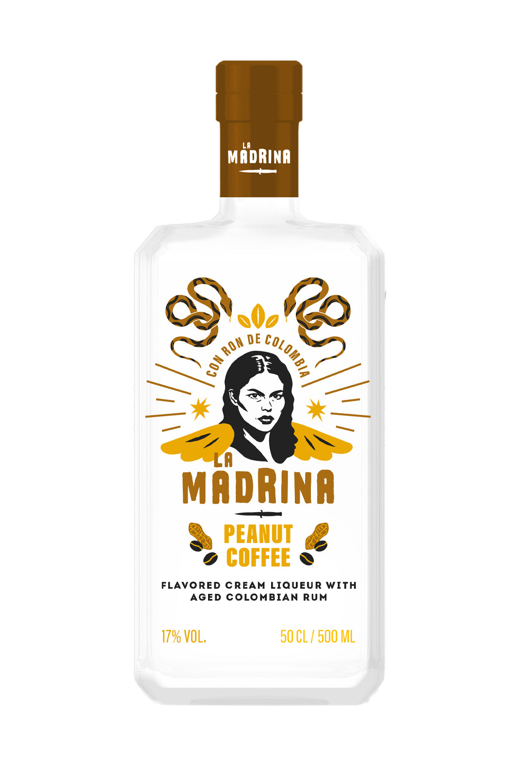 Gabriel Boudier Coffee Rum Peanut Liqueur 17% 500ml