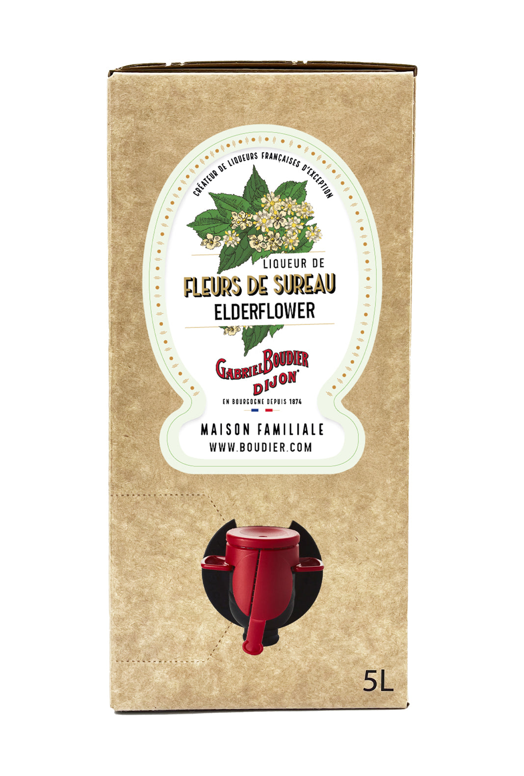 Gabriel Boudier Elderflower Liqueur 18% 5000ml