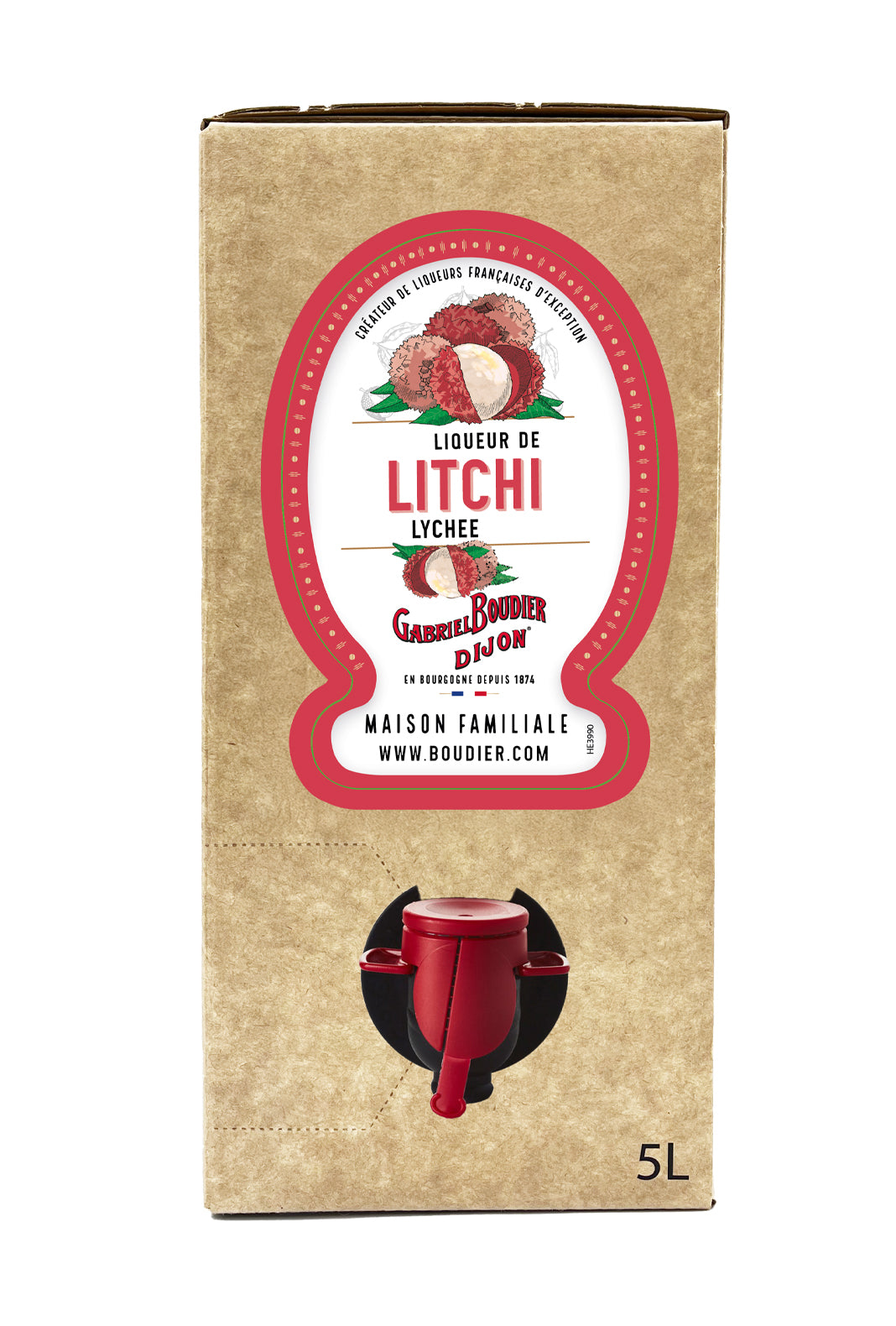 Gabriel Boudier Litchi Liqueur 20% 5000ml