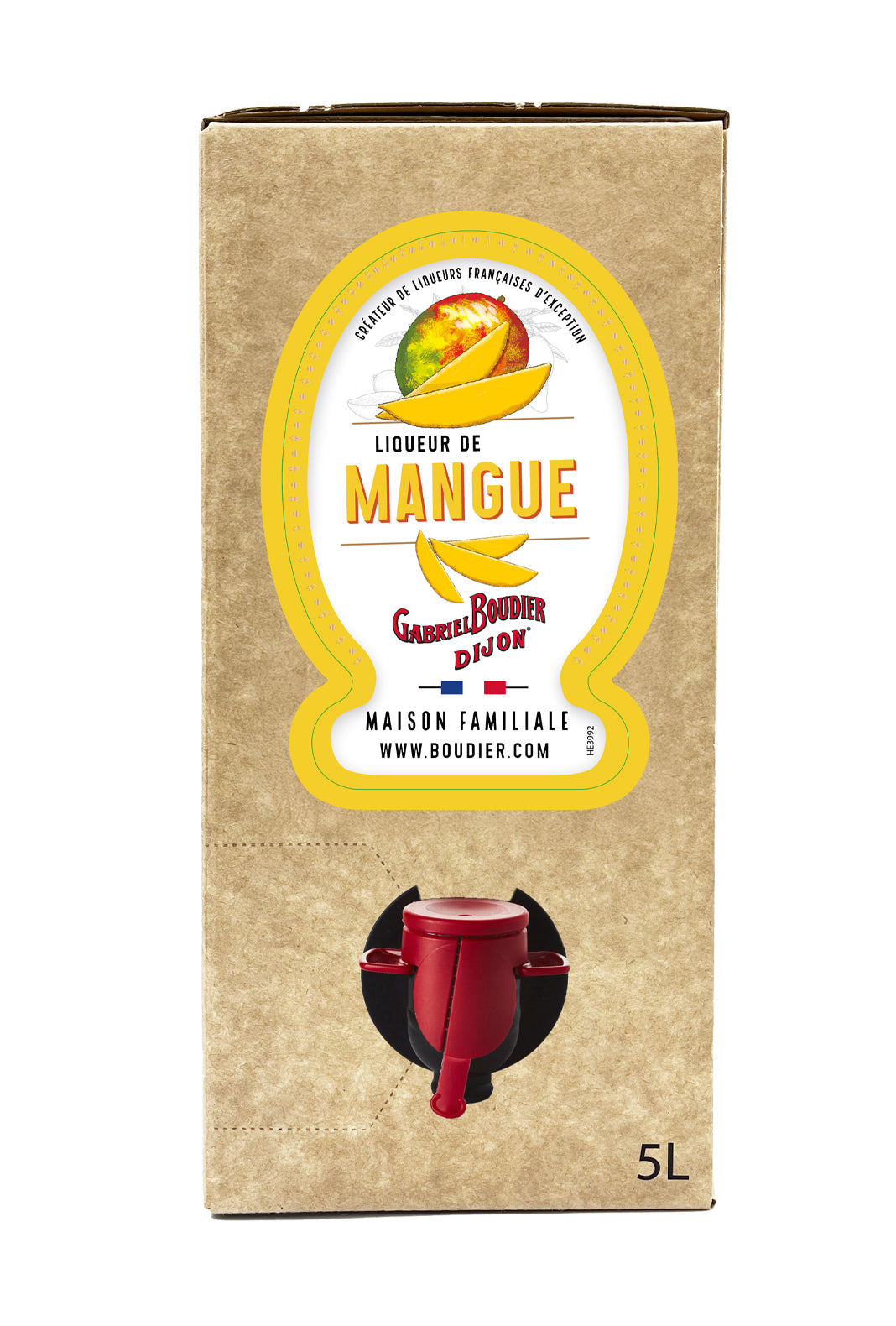 Gabriel Boudier Mango Liqueur 20% 5000ml