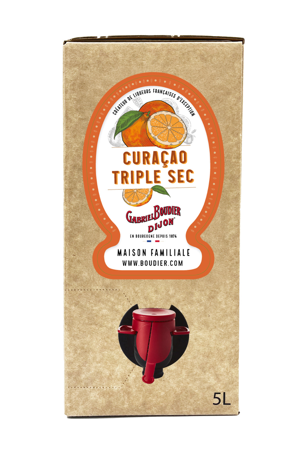 Gabriel Boudier Triple Sec Liqueur 38% 5000ml