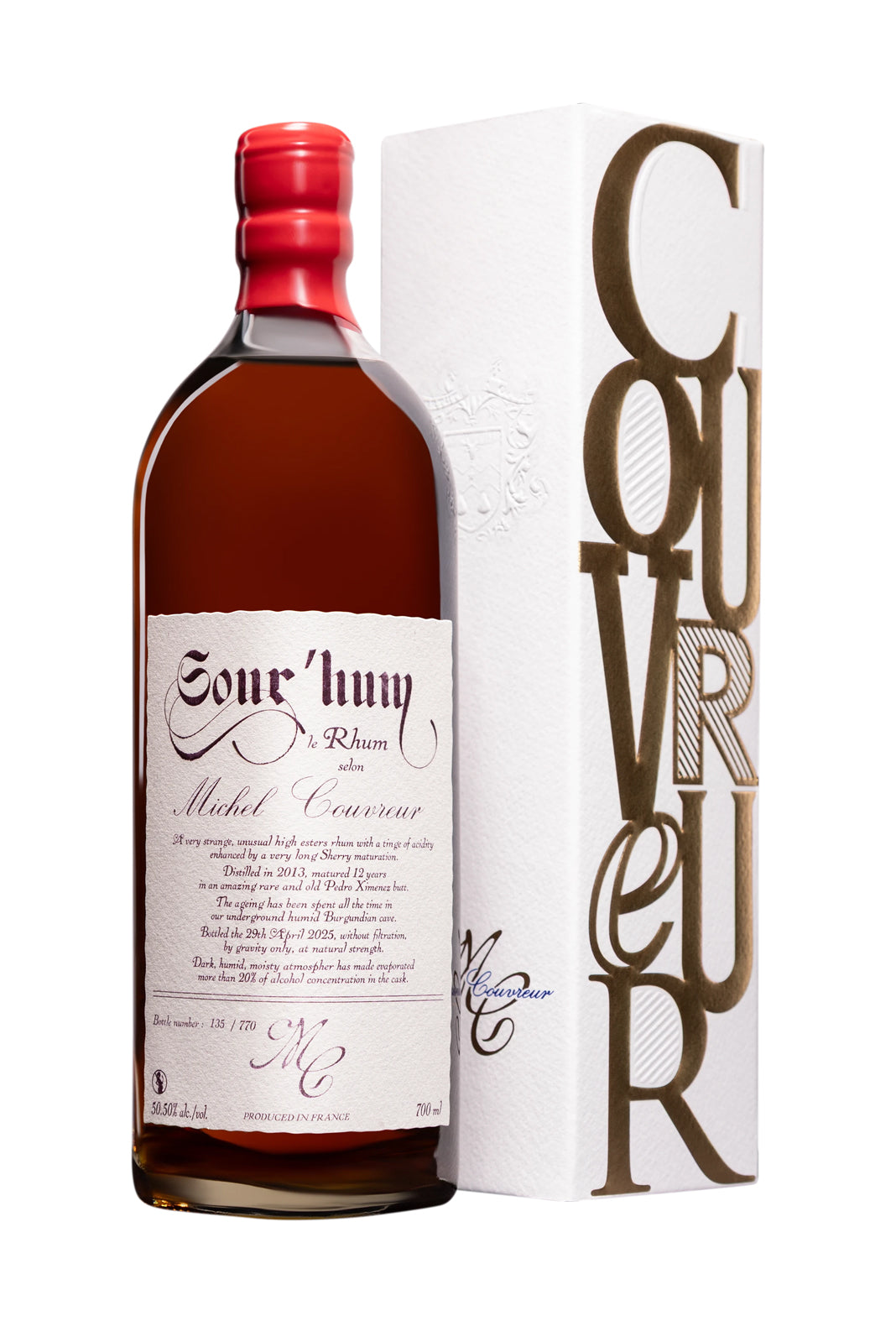 Couvreur Sour’hum Rum 50.5% 700ml