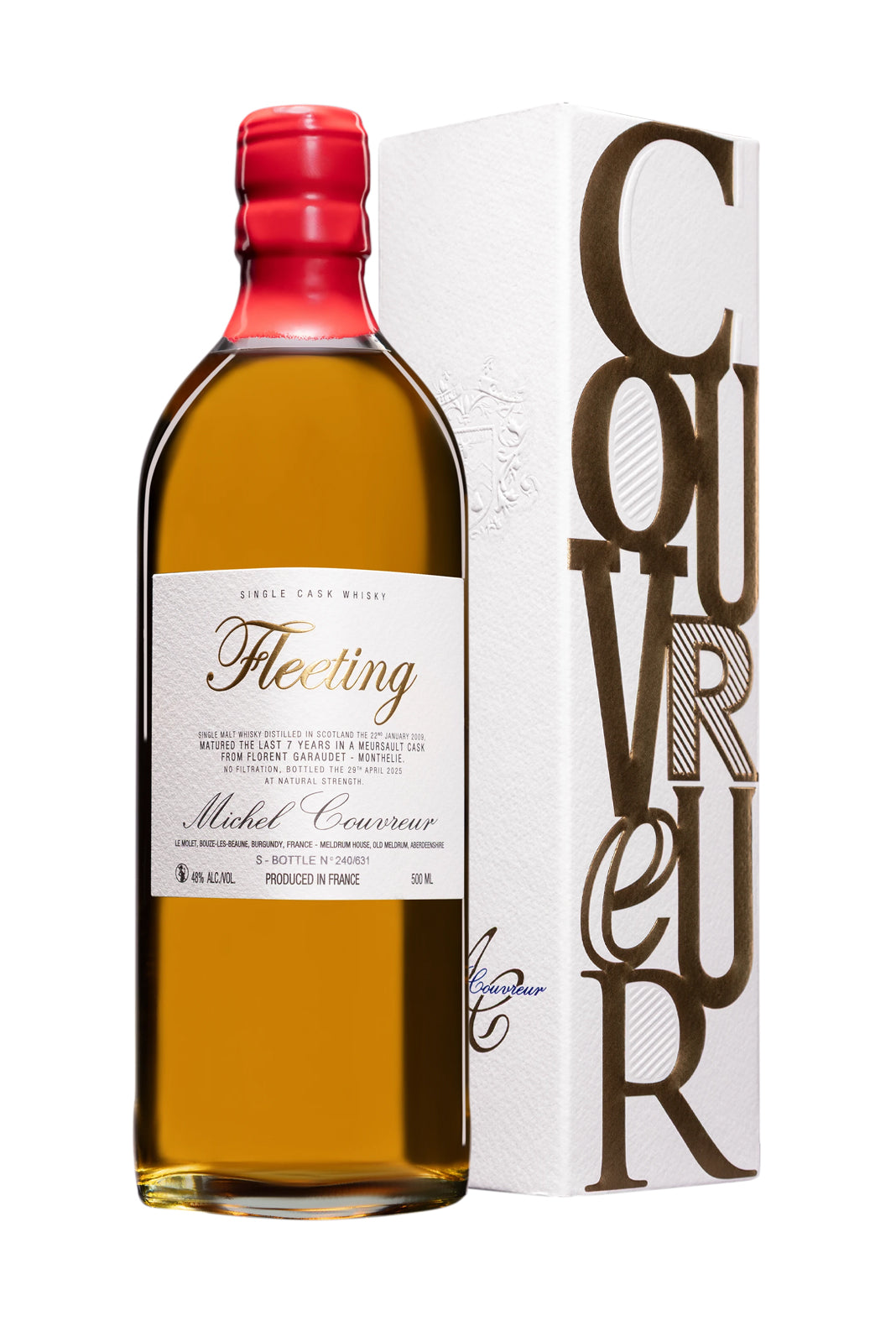 Couvreur Whisky Fleeting S 48% 500ml