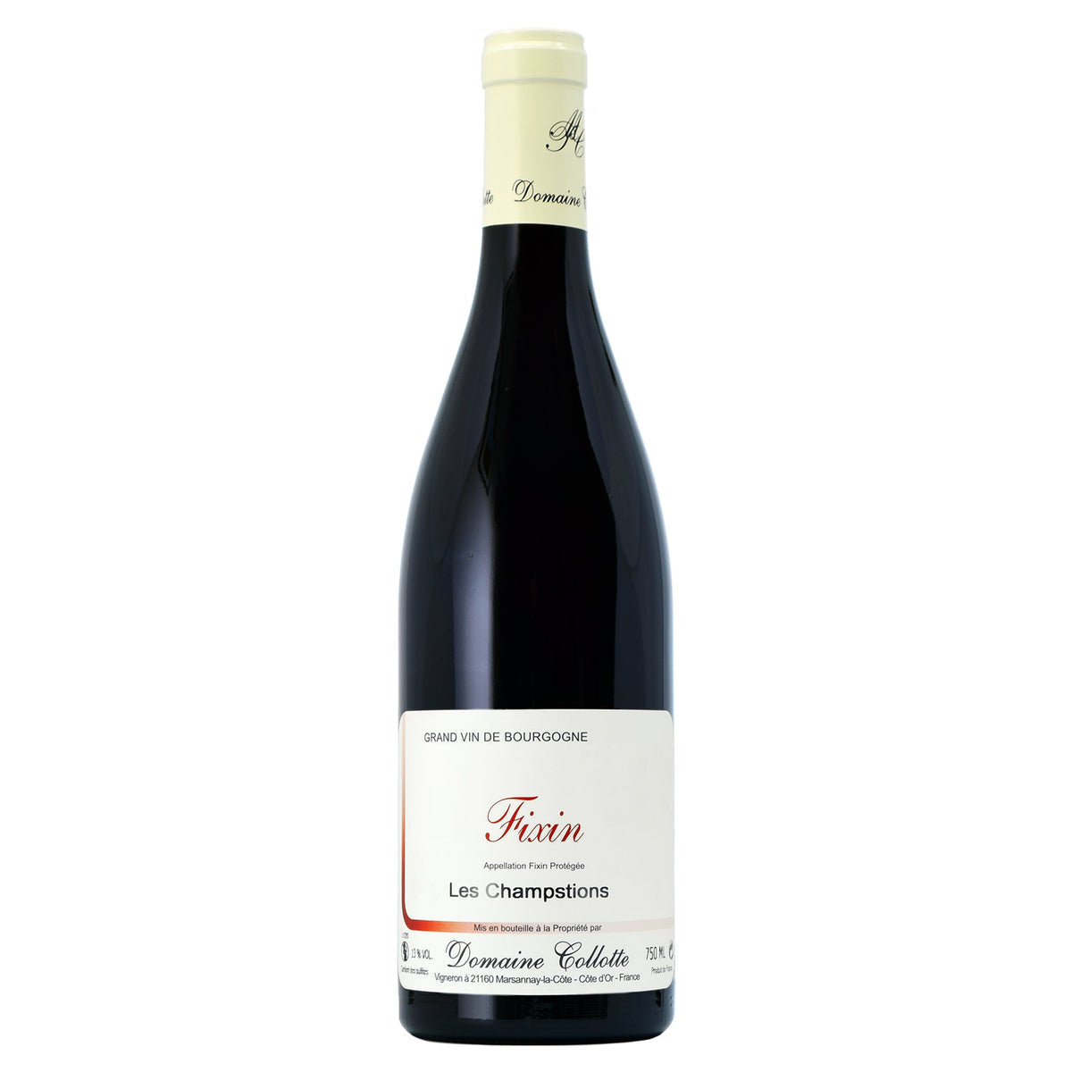 Domaine Collotte Fixin Les Champstions 2024 bottle