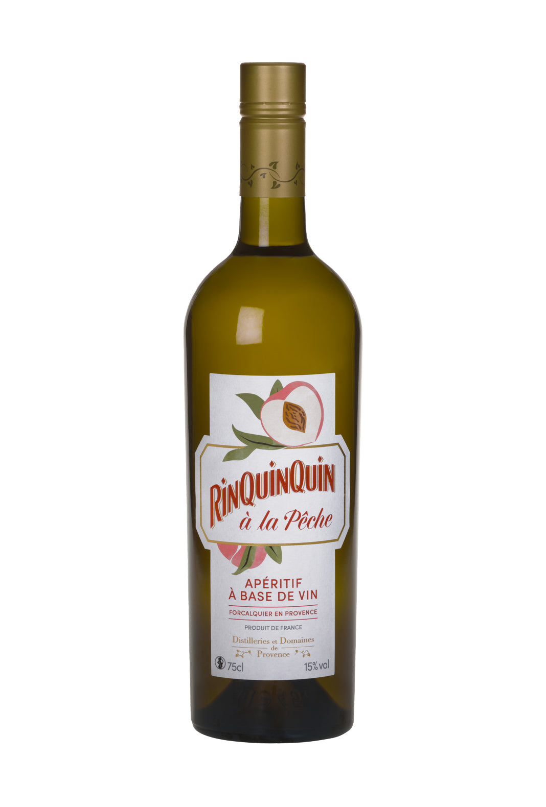 Dist. Provence Aperitif Rinquinquin a la Peche 15% 750ml