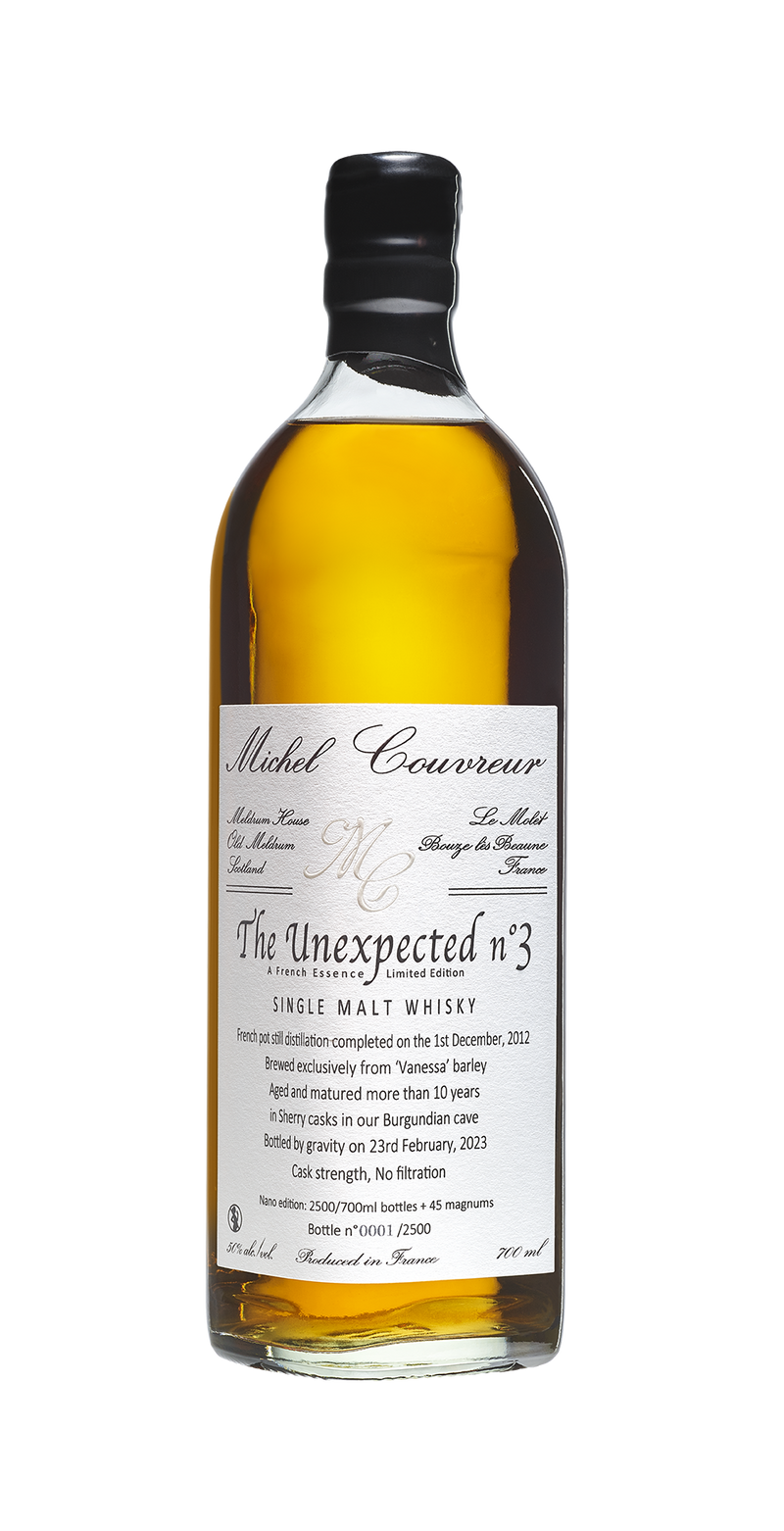 Michel Couvreur THE UNEXPECTED 3 FRENCH SINGLE MALT WHISKY 2023