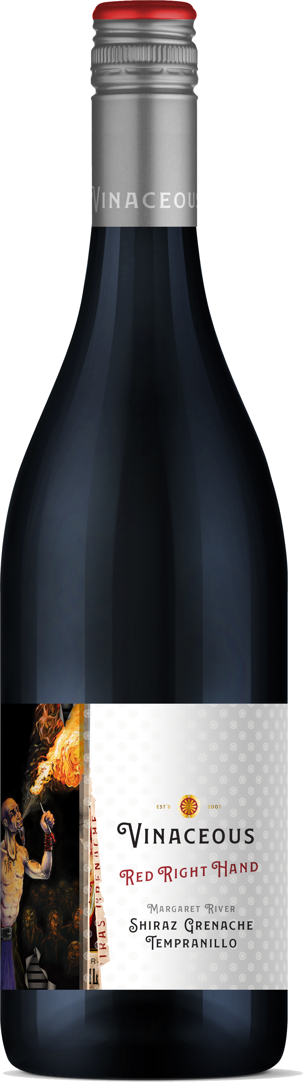 Vinaceous Red Right Hand Shiraz Grenache Tempranillo 2022