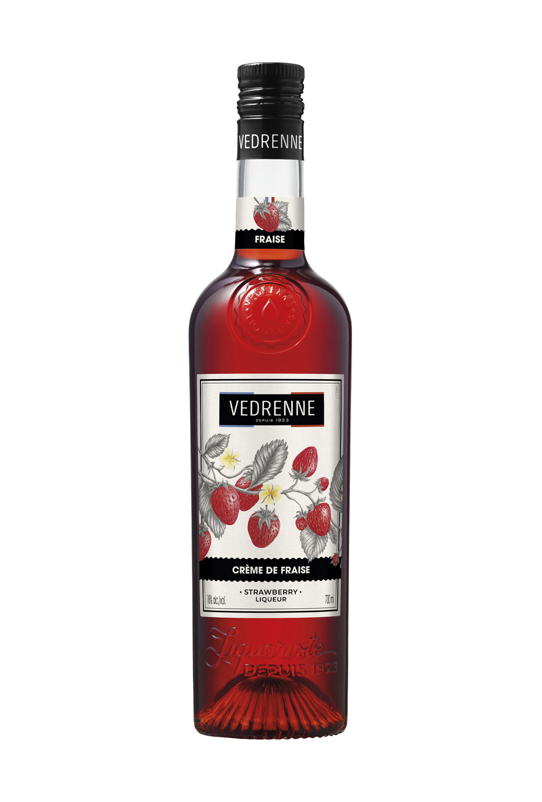 Vedrenne Creme de Fraise (Strawberry liqueur) 16% 700ml