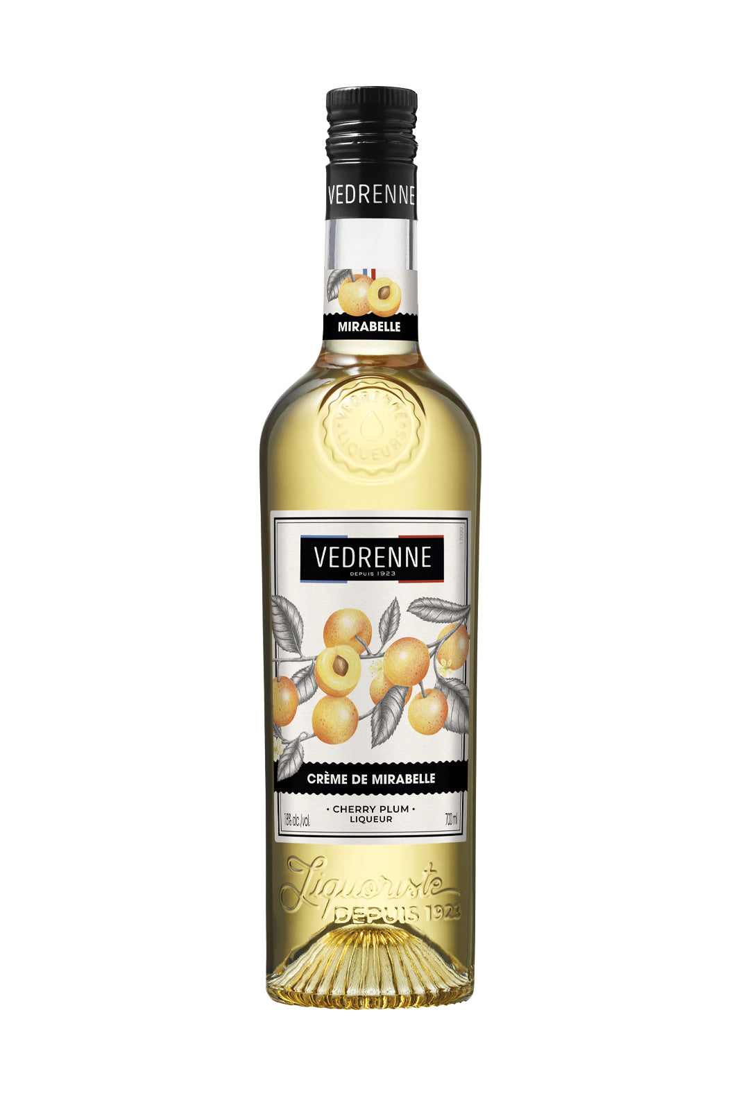 Vedrenne Creme de Mirabelle (Cherry Plum liqueur) 15% 700ml