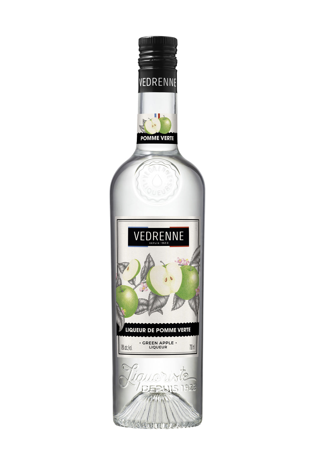 Vedrenne Liqueur de Pomme Verte (Green Apple) 18% 700ml