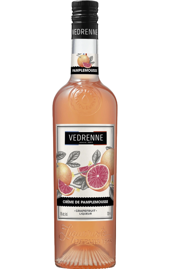 Vedrenne Creme de Pamplemousse Rose (Pink Grapefruit liqueur) 15% 700ml