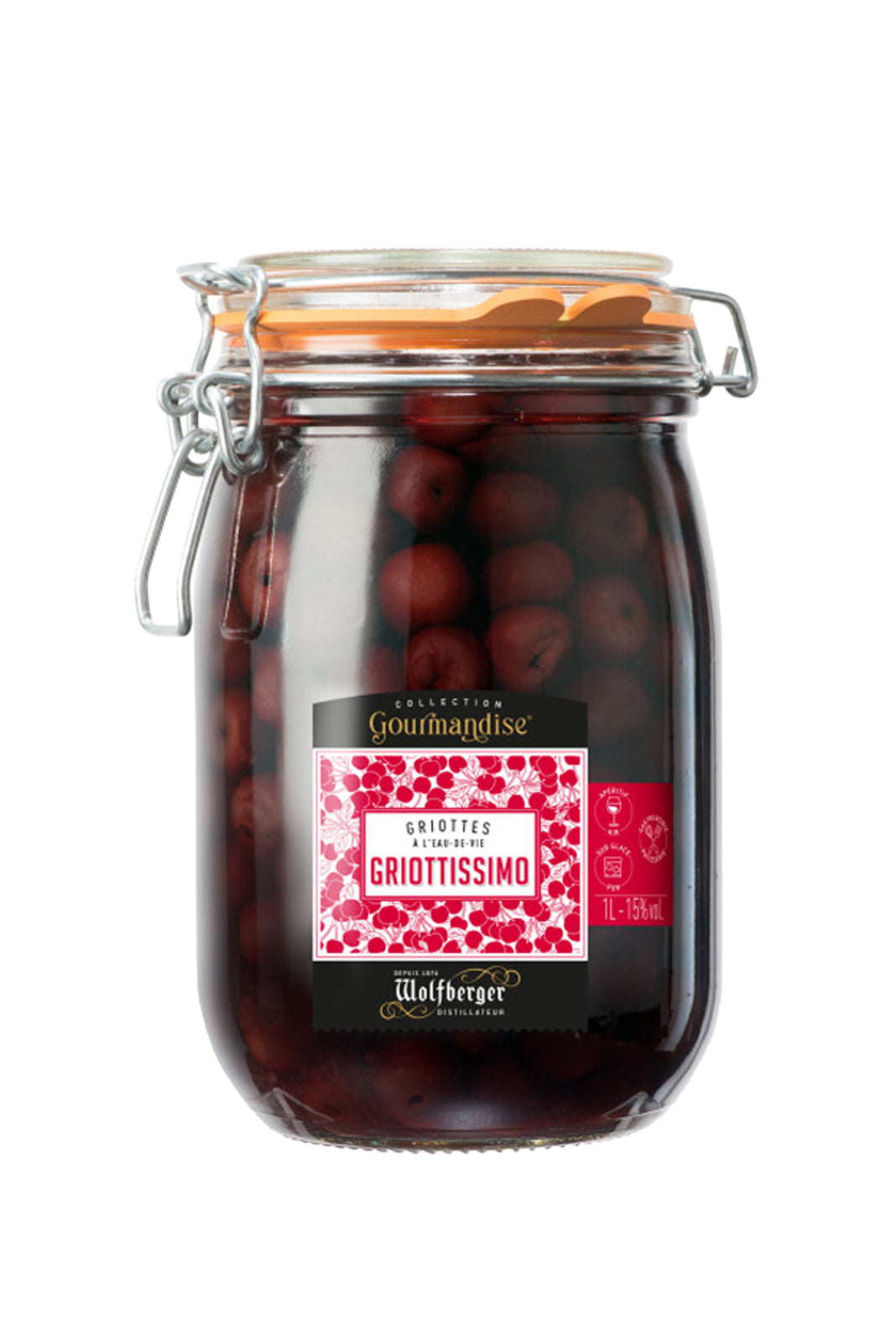 Griottissimo Wolfberger Cherries in Liq. 15% 1L