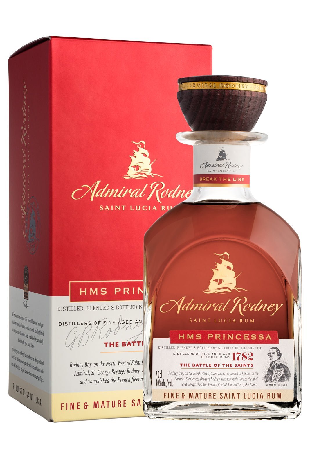 Admiral Rodney PRINCESSA 40% 700ml