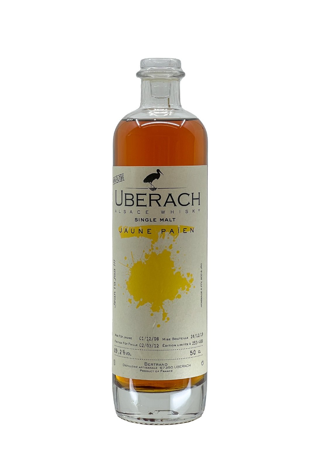 BERTRAND WHISKY PAIEN Single 49.2% 500ml