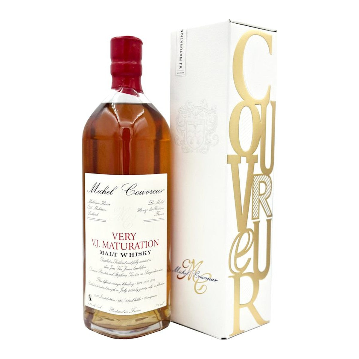 Michel Couvreur Very V.J. Maturation Malt Whisky 47% 700ml
