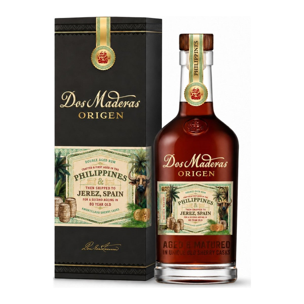 Dos Maderas Origen Philippines Rum 42.7% 700ml