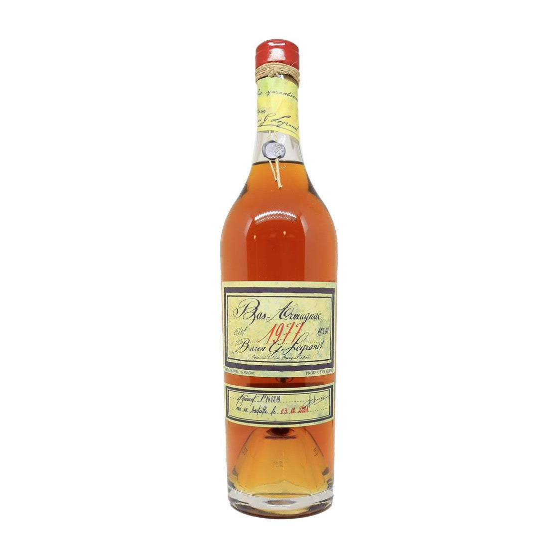 Lheraud G. Legrand 1977 Bas-Armagnac 40% 700ml