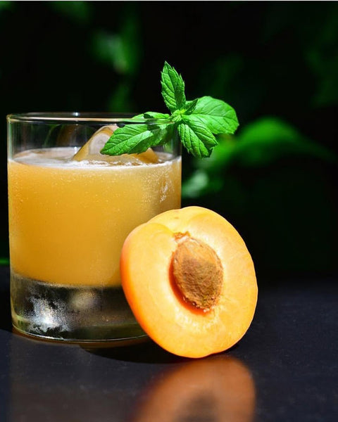 Apricot Honey Bourbon Sour