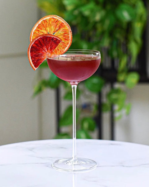 Blood Orange Sloe-Groni