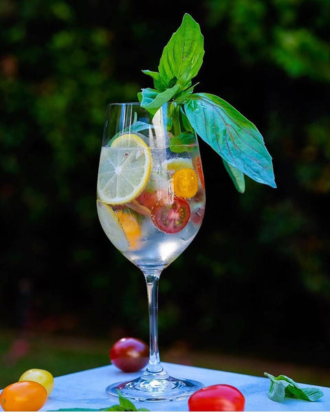 Tomato Basil Gin & Tonic