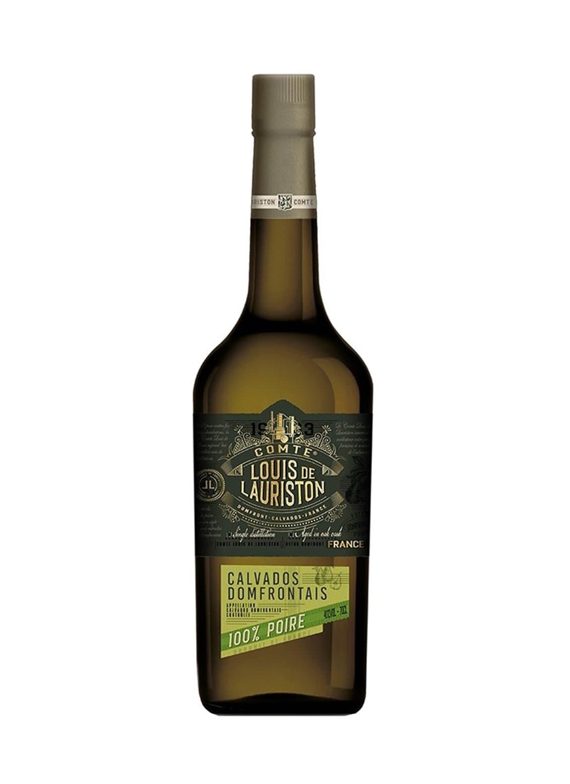 Lauriston Calvados 5YO100% Pear Domfrontais 40% 700ml