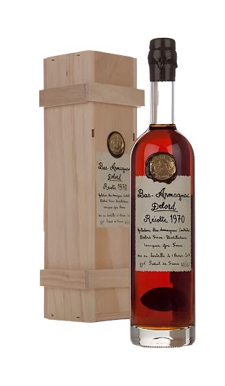 Delord 1970 (Rare Vintage) Bas Armagnac 40% 700ml WOODEN BOX