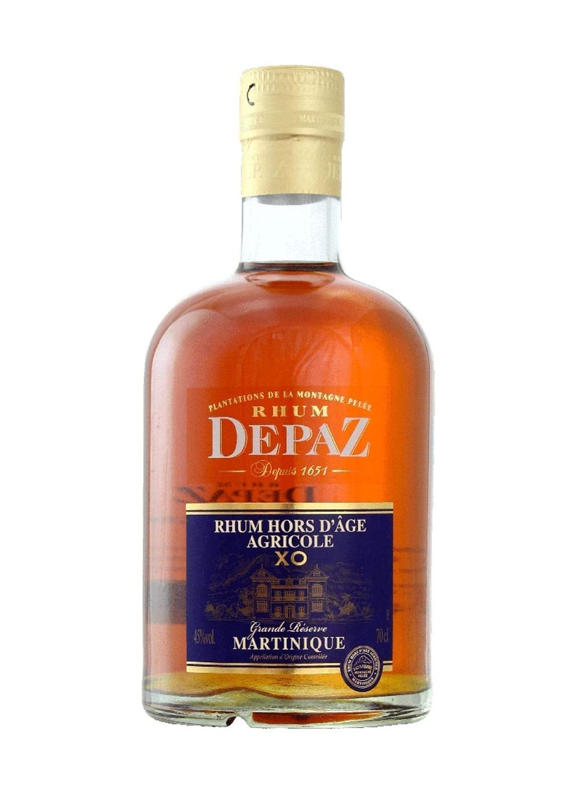 Depaz Rum Agricole XO 10yrs 45% 700ml