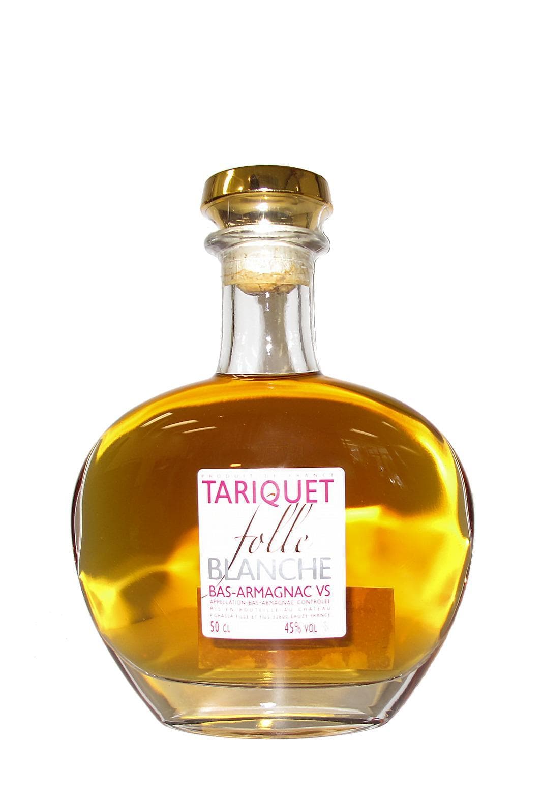 Ch̢teau du Tariquet Armagnac CARAFE Folle Blanche VS 45%