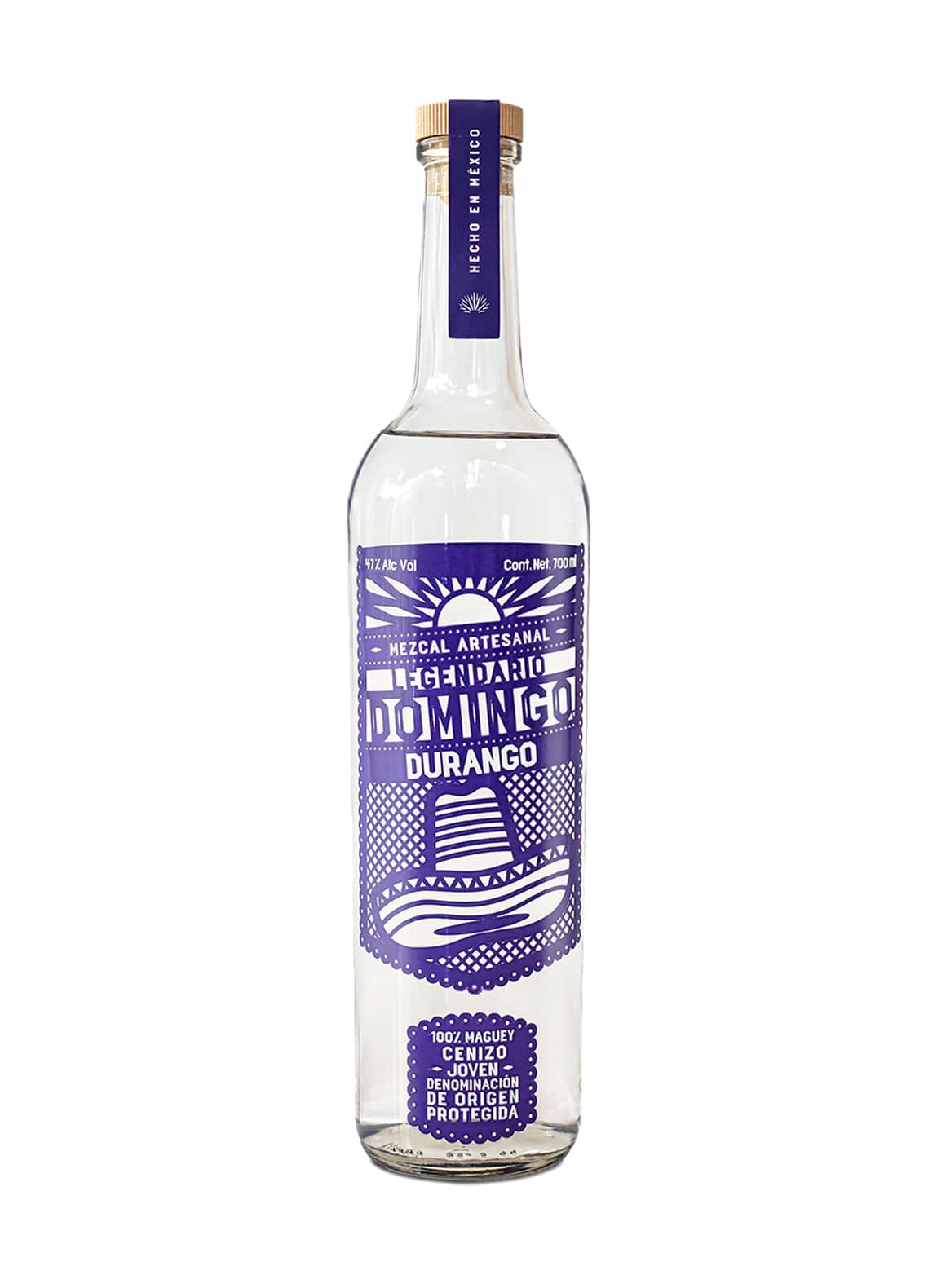 Mezcal Domingo Cenizo 47% 700ml