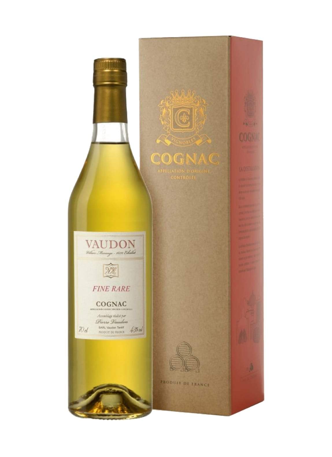 Cognac 2011 VAUDON Fins Bois 43% 700ml