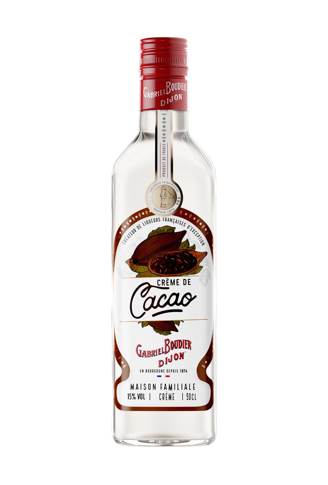 Gabriel Boudier Creme De Cacao BLANC 15% 500ml