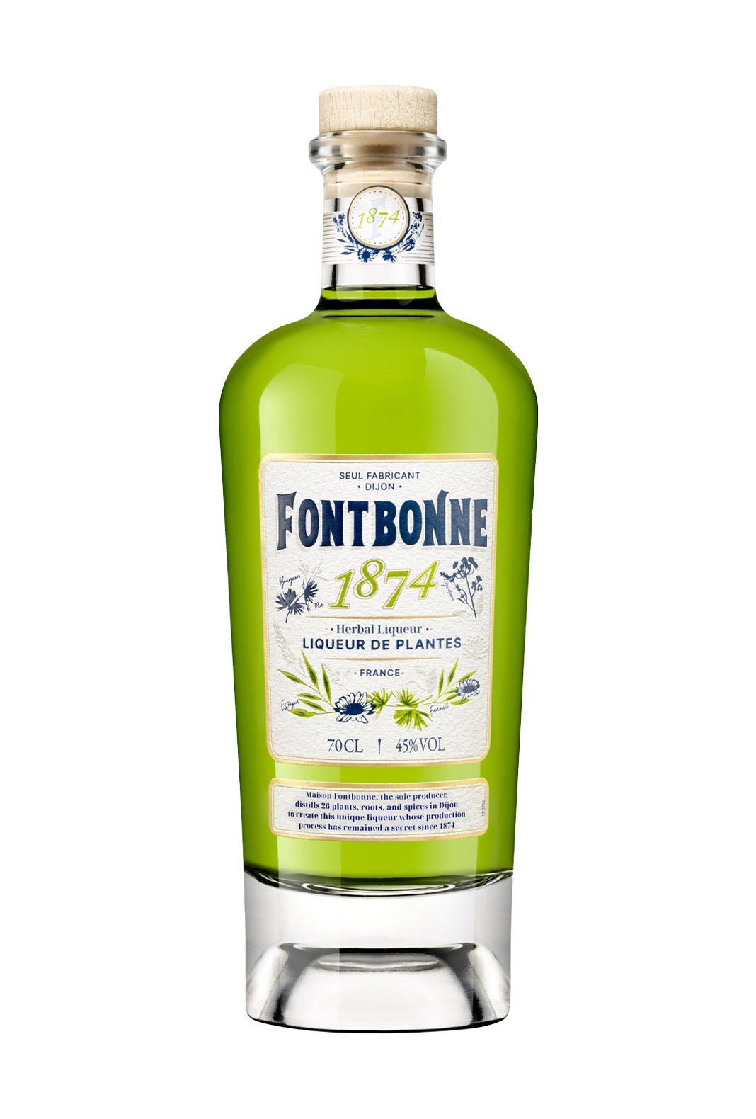 Boudier Fontbonne Liqueur 45% 700ml