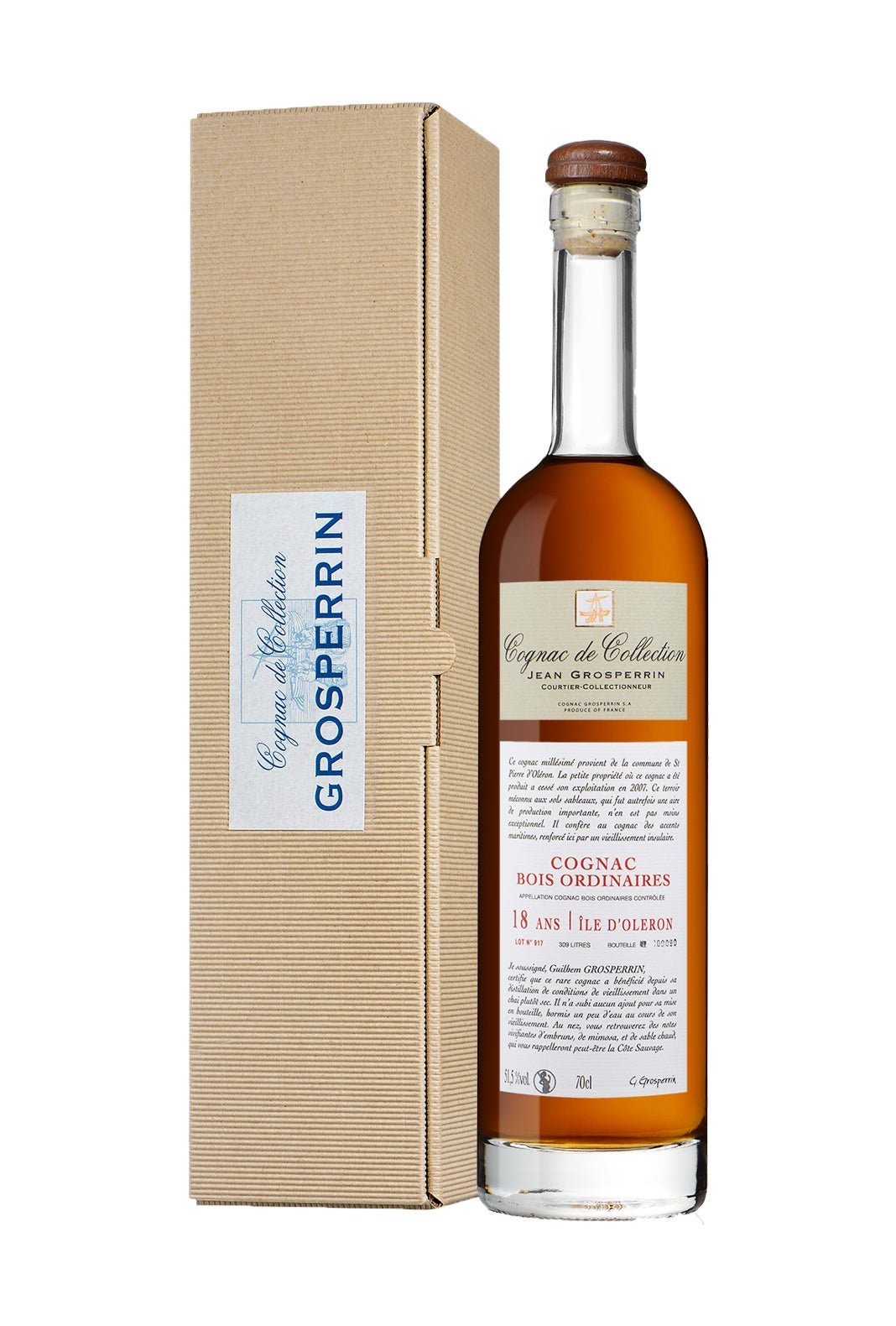 18YO Grosperrin Cognac BO 49.4% 700ml
