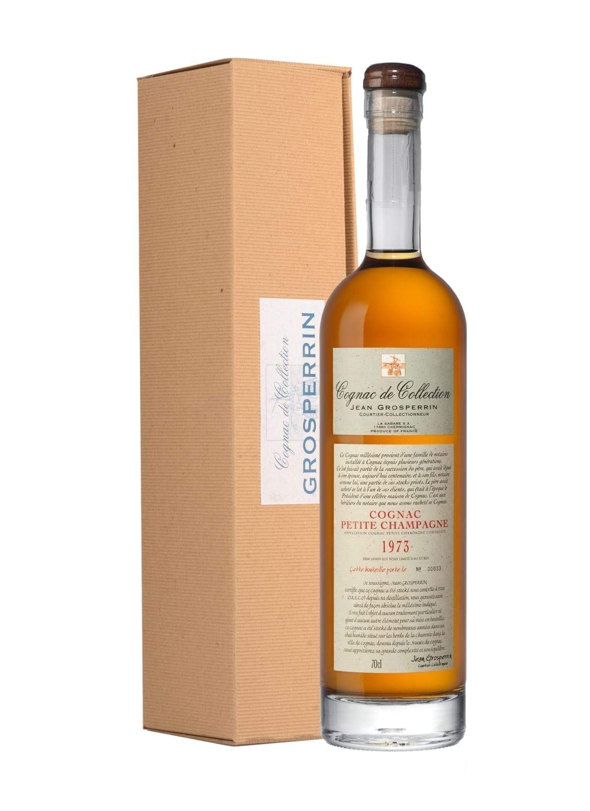 Grosperrin Cognac PC 43yrs 1973 48.5% 700ml