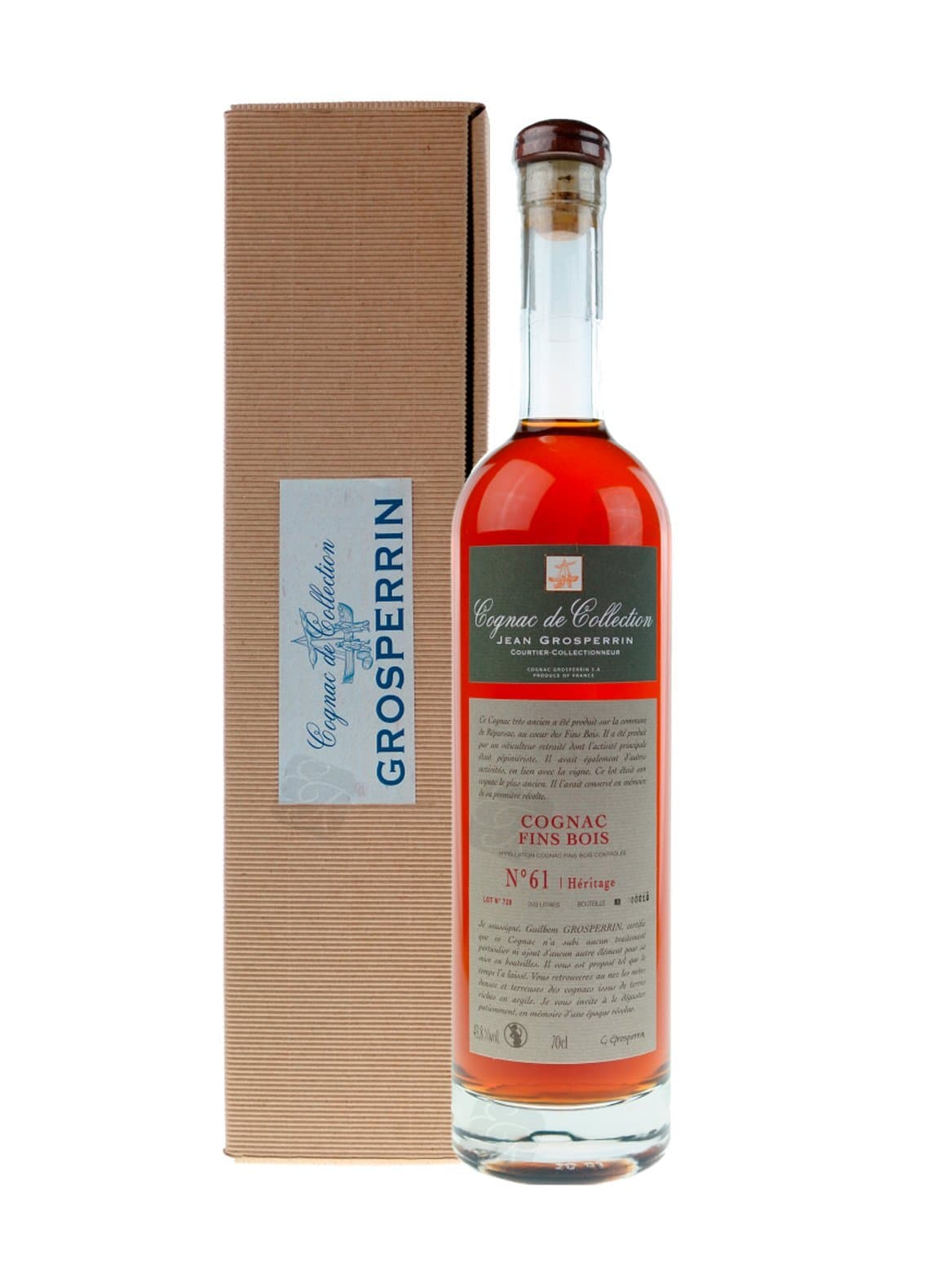 Grosperrin Cognac No 61 Fins Bois 43.8% 700ml