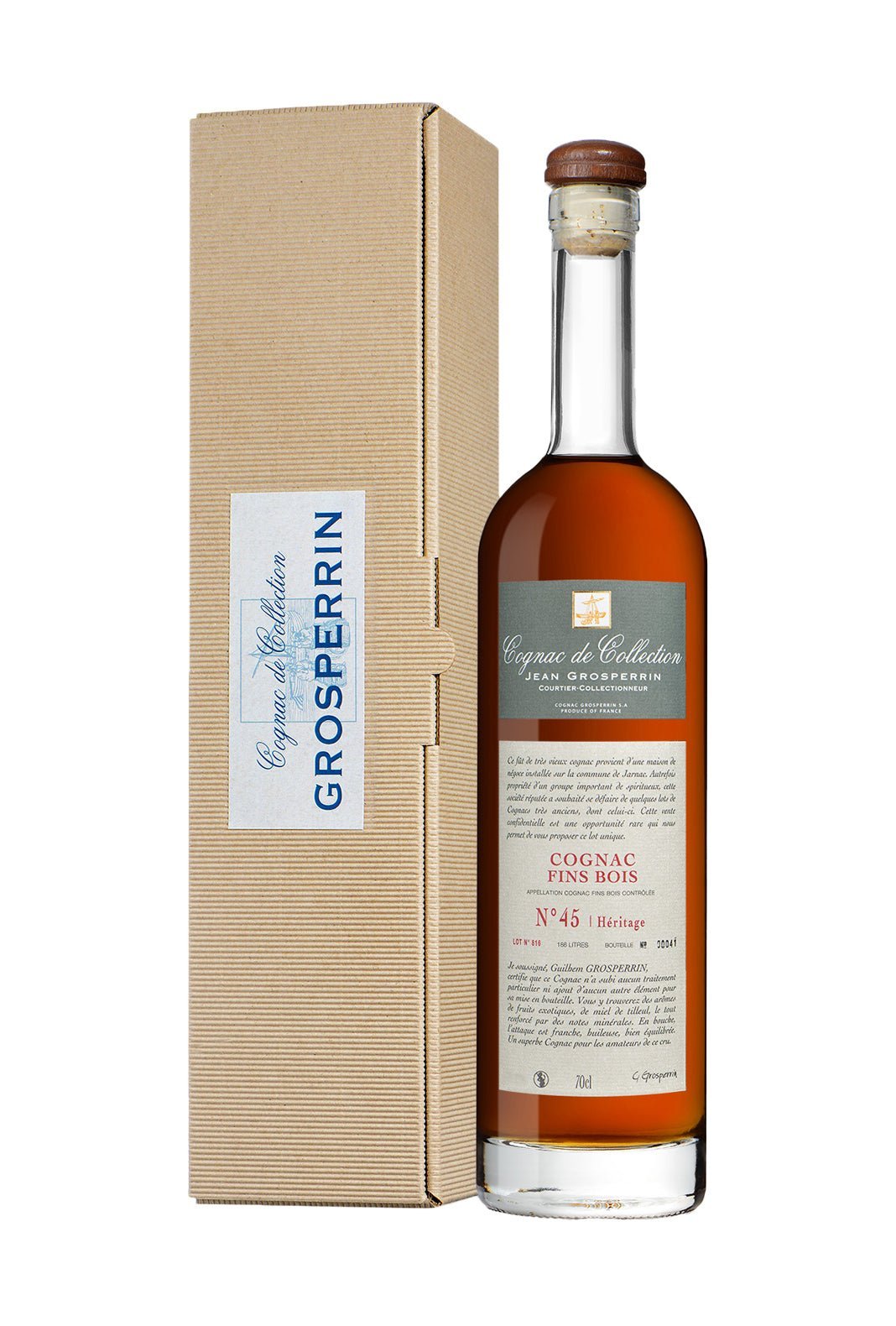 Grosperrin Cognac No45 Fins Bois 52.1% 700ml