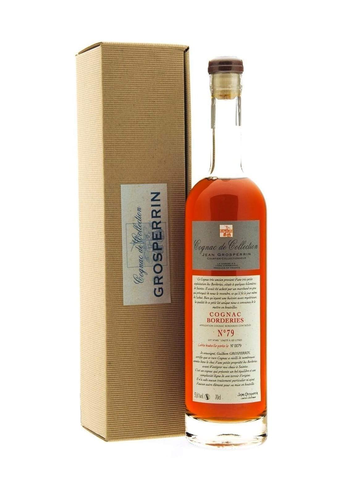 Grosperrin Cognac 79 Borderies 53.6% 700ml
