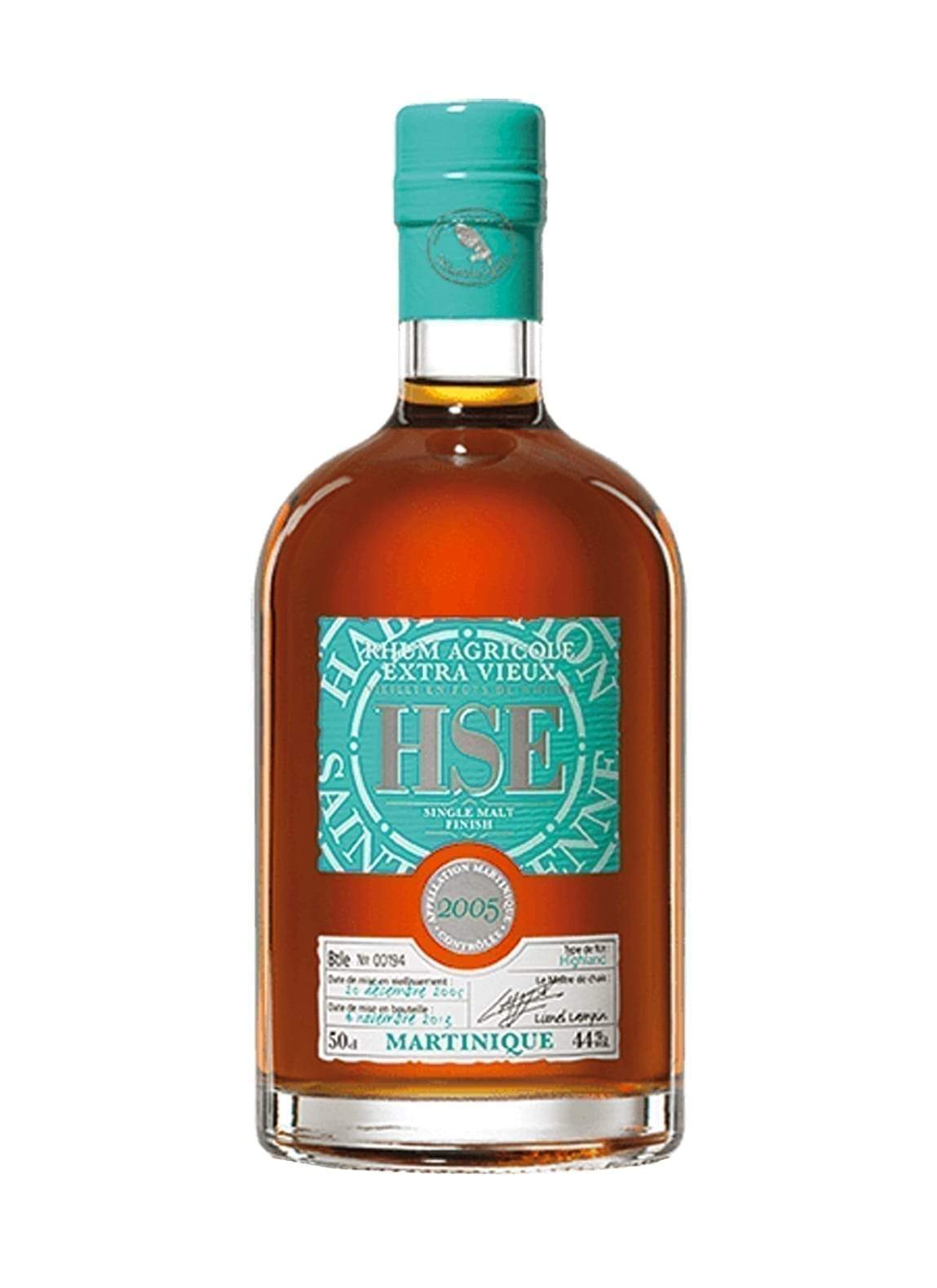 HSE Rum Agricole Vieux 2005 Malt Finish HIGHLAND 44% 500ml