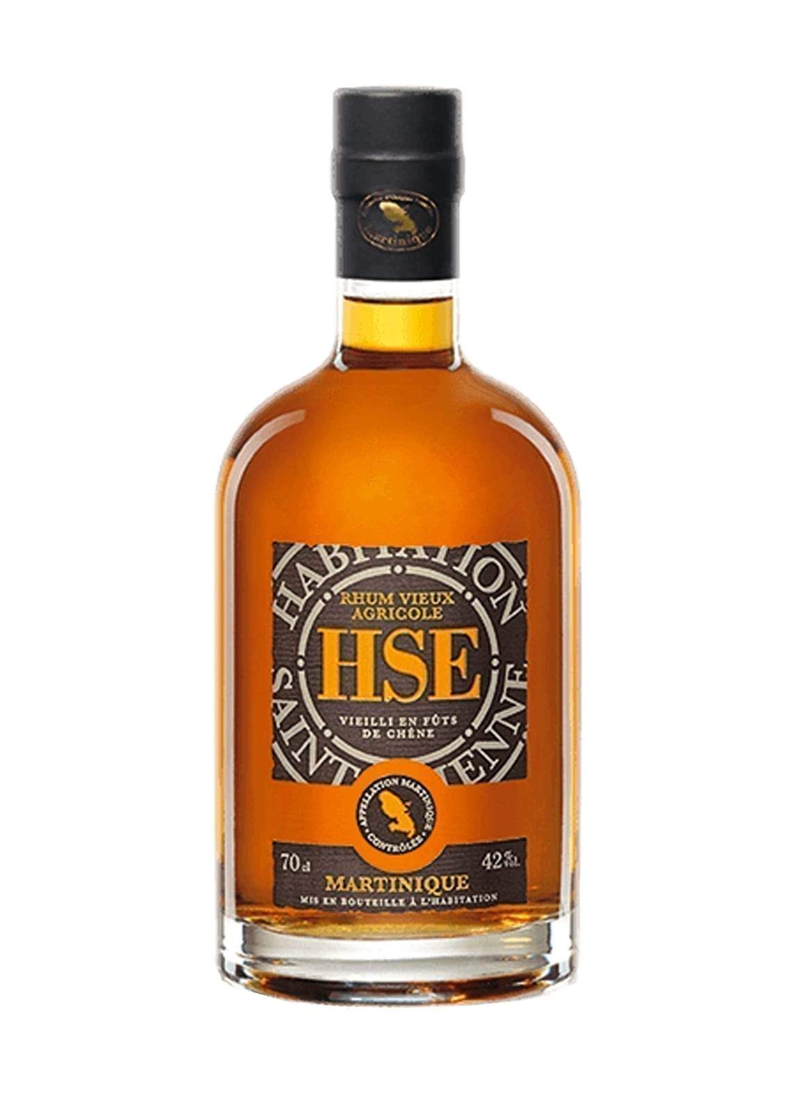 HSE Rum Agricole VO 4yrs Fench Oak cask 42% 700ml