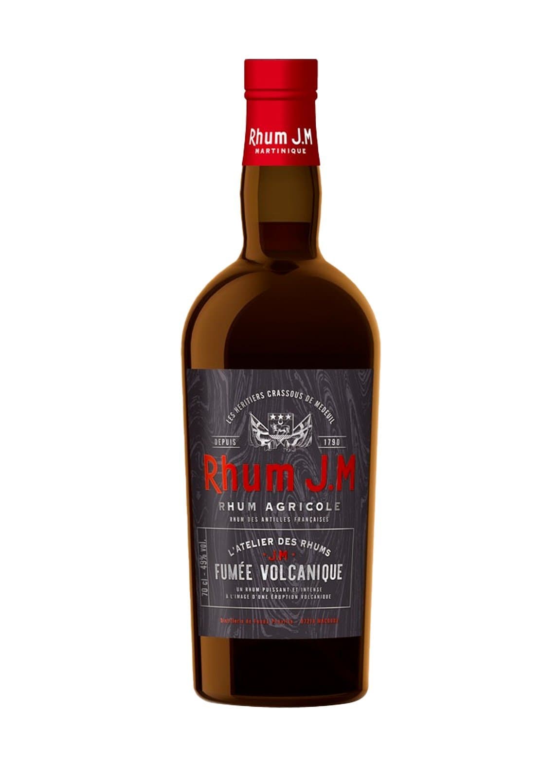 JM Rum Atelier Fumee Volcanique 49% 700ml