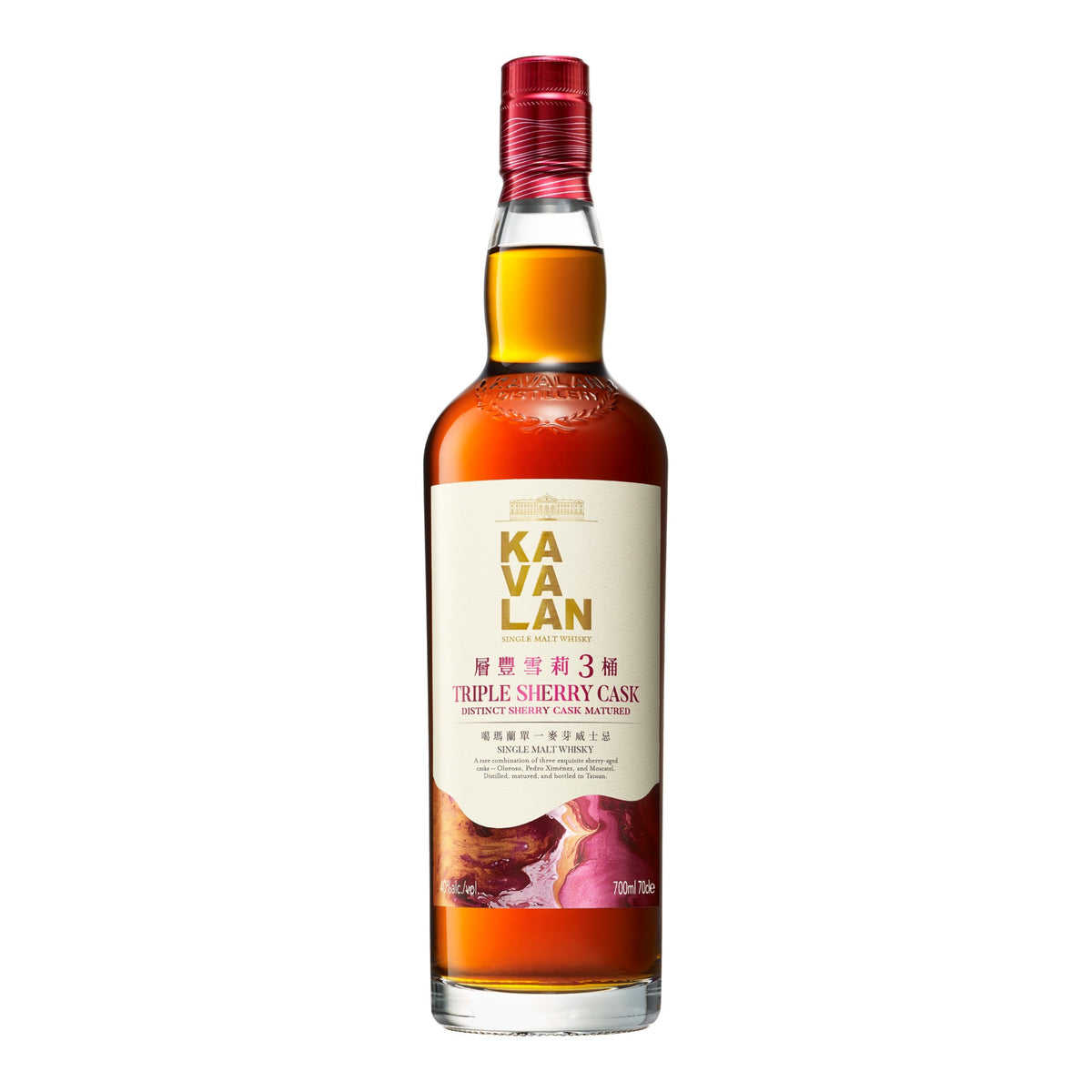 Kavalan Triple Sherry Cask Single Malt Whisky 700ml