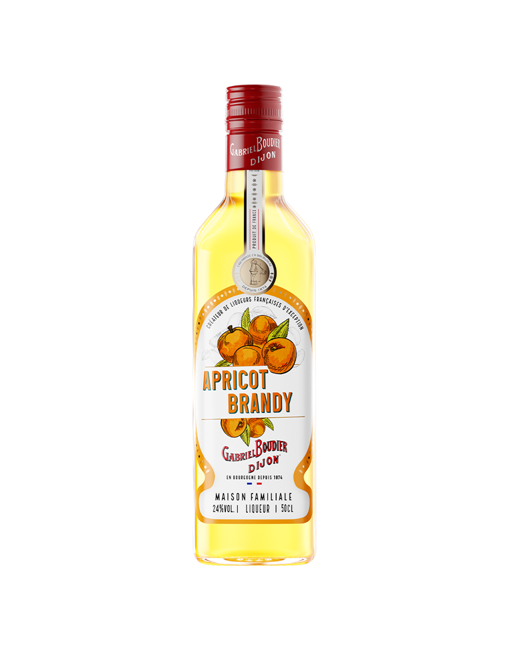 Gabriel Boudier Apricot Brandy Liqueur 24% 500ml