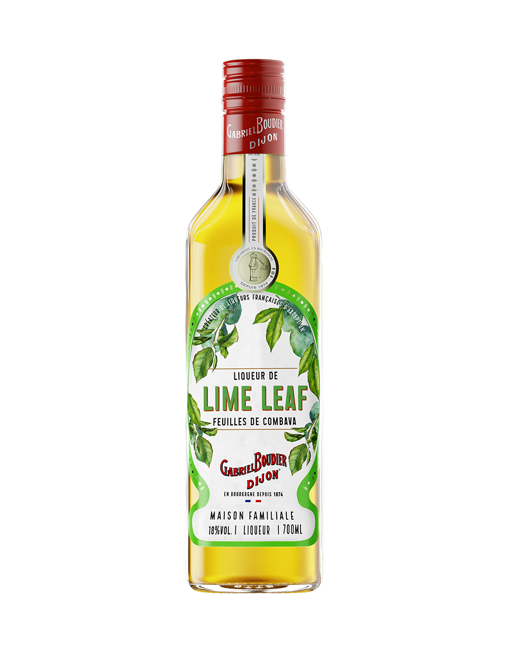 Gabriel Boudier Kaffir Lime Leaf Liqueur 18% 700ml