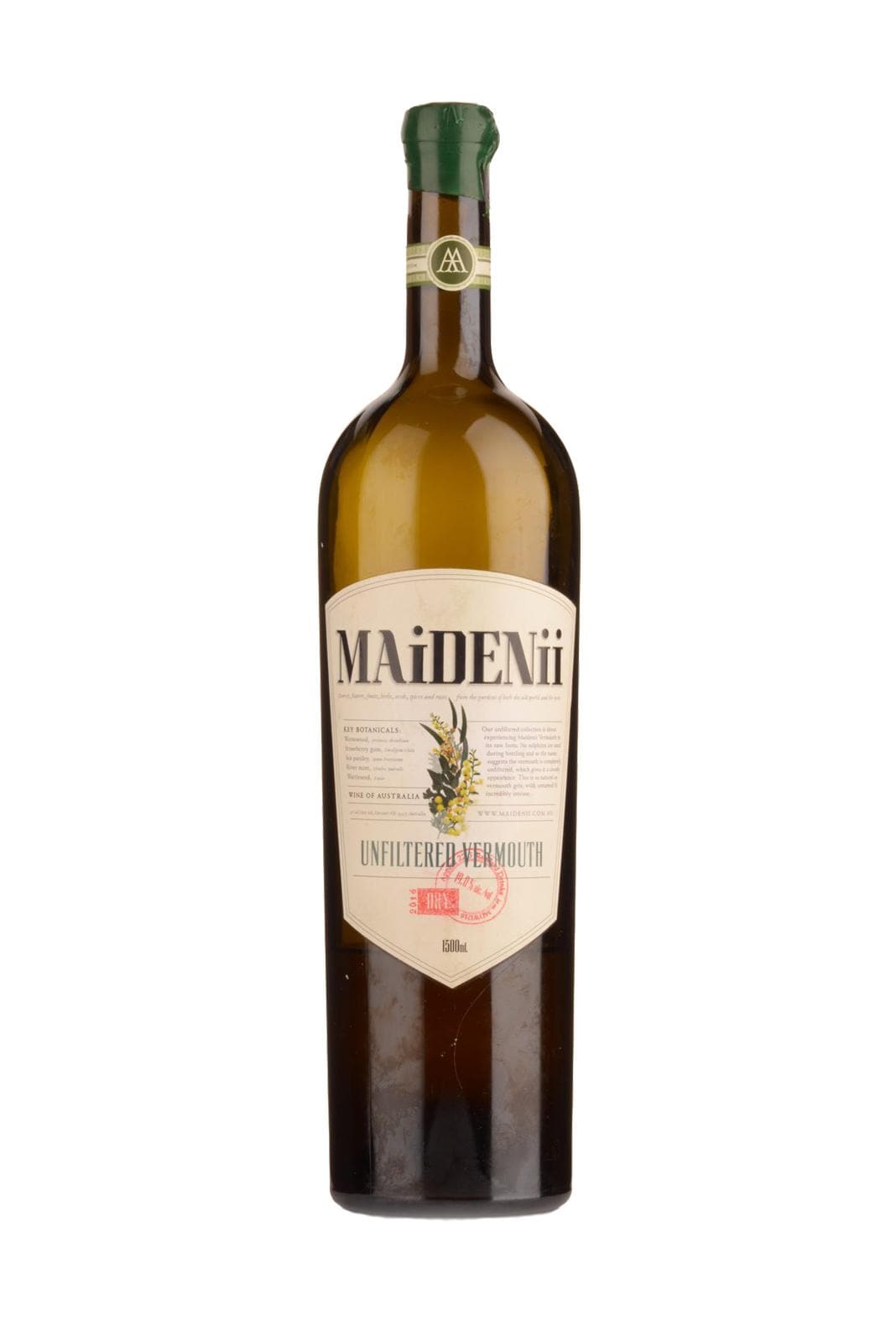 Maidenii Vermouth Dry Unfiltered MAGNUM 17.5% 1500ml