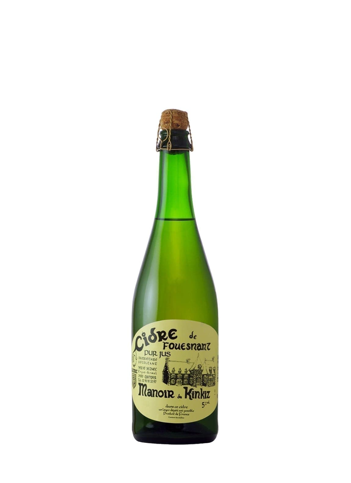 Kinkiz Cidre Fouesnant Brittany 5% 375ml