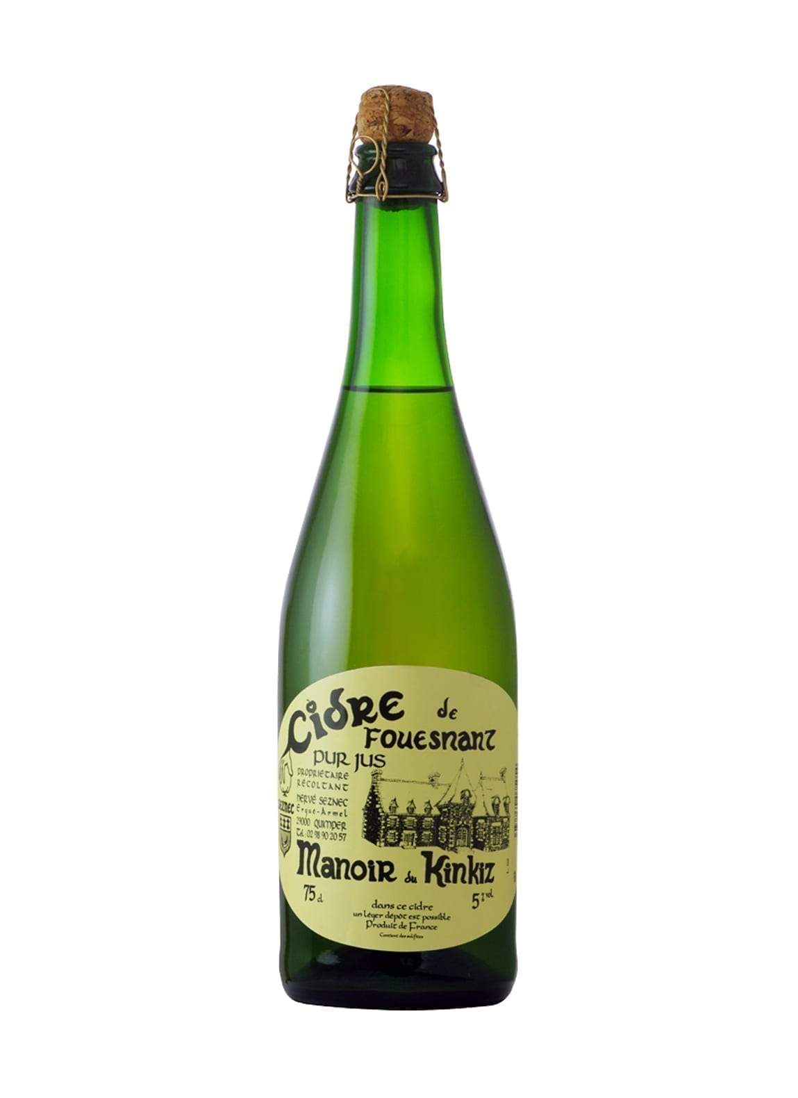 Kinkiz Cidre Fouesnant Brittany 5% 750ml