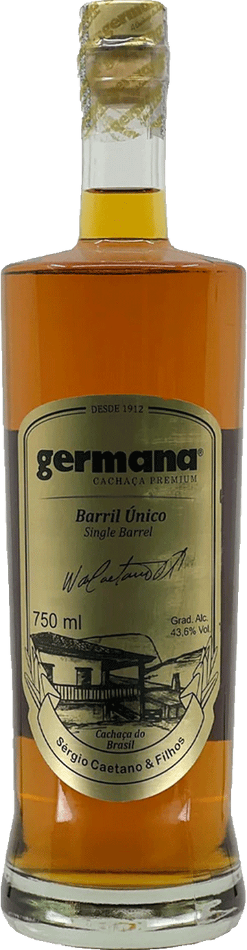 Germana Cachaca Single Barrel Aged 5 yrs in Bourbon Cask 43.6%