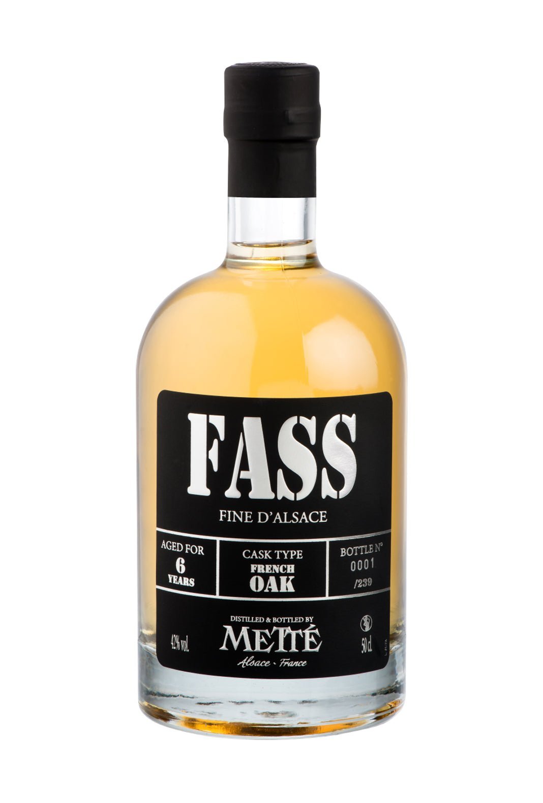 Fine d'Alsace Brandy Metté 42% 500ml