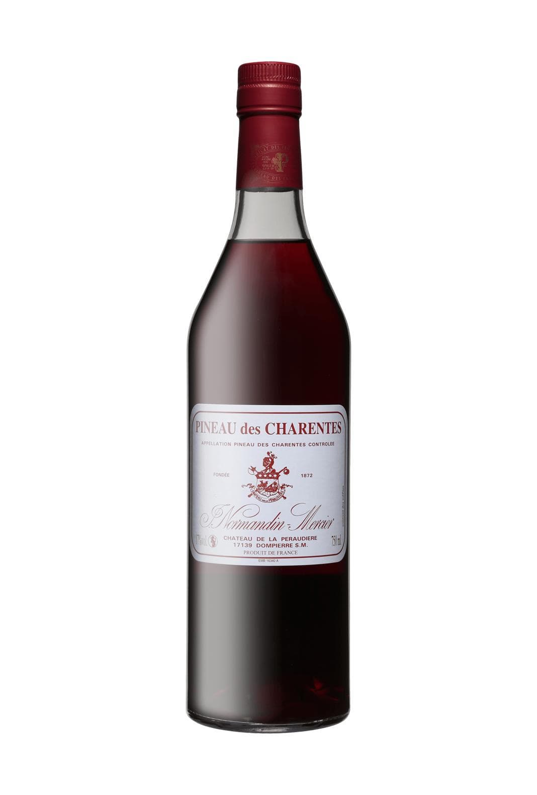 Mercier Pineau des Charentes Rouge (Red) 17% 750ml